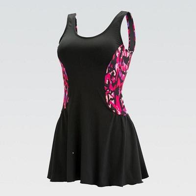 Traje de Baño Vestido con Copa para Mujer Aquashape Ikat Dolfin