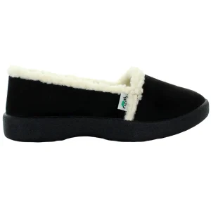 TZIRATE PANTUFLA BORREGO NEGRO TEXTIL MUJER 66708