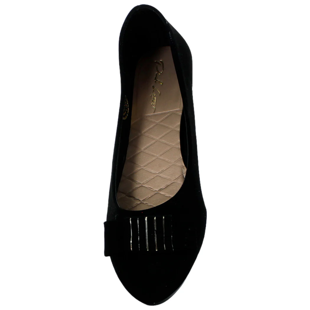 PINK LATTE BALERINA FLAT MOÑO NEGRO MUJER 78731 - Imagen 4