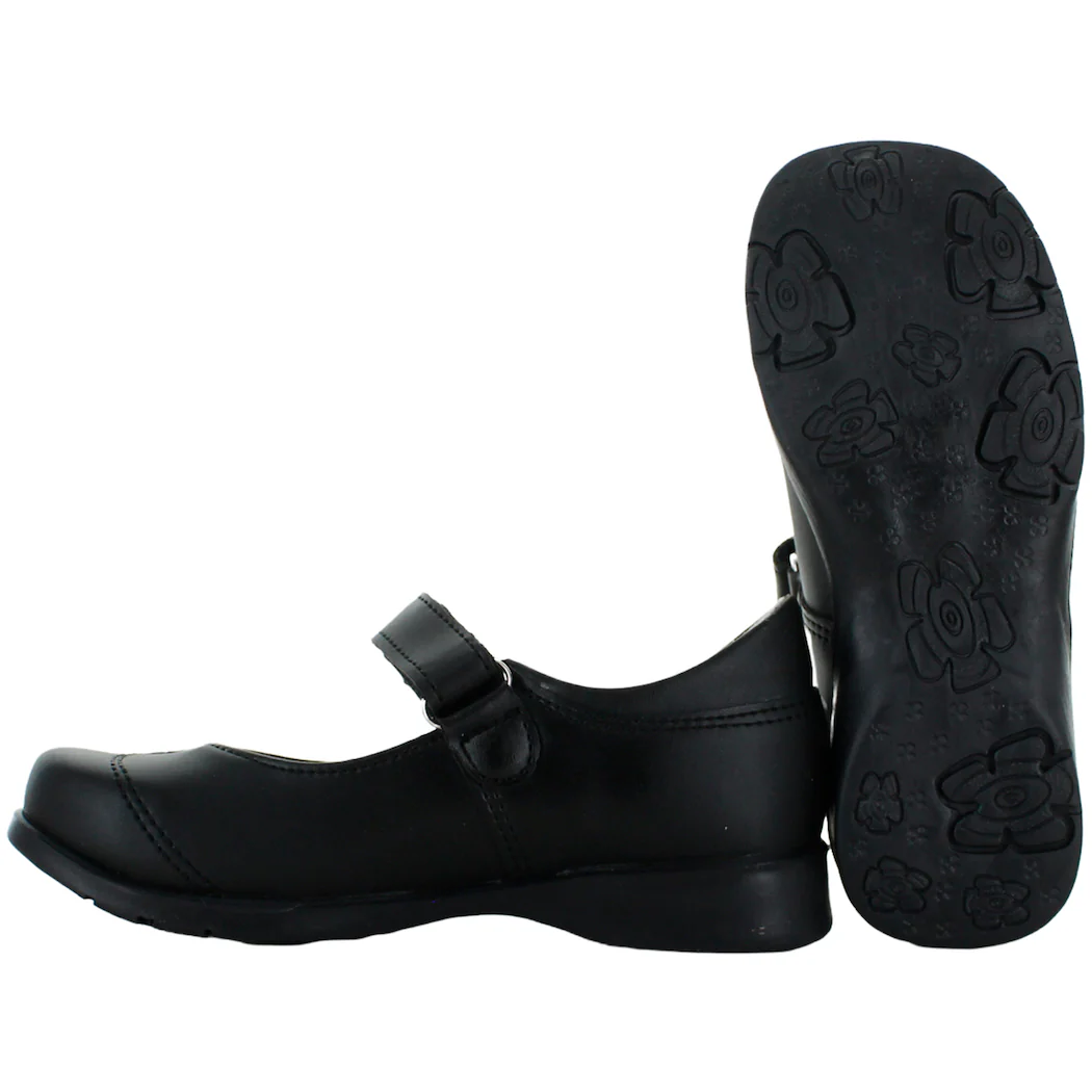 NICK & WICK ZAPATO HEBILLA ESCOLAR POLIPIEL NEGRO NIÑA 81913 - Imagen 6
