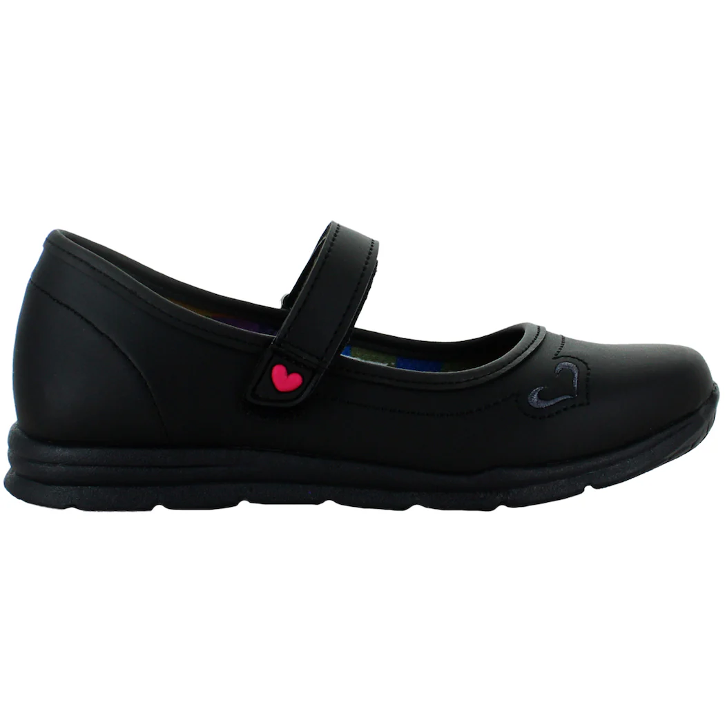 NICK & WICK ZAPATO DISEÑO ESCOLAR POLIPIEL NEGRO NIÑA 81951