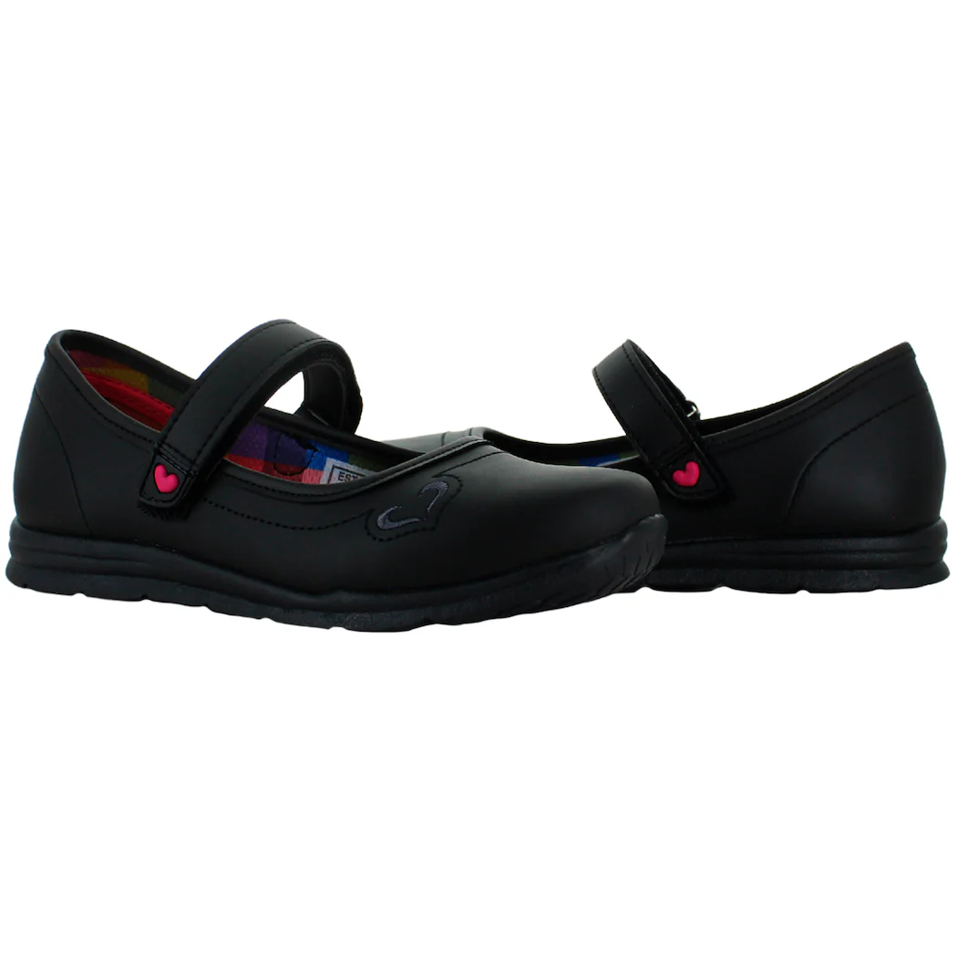 NICK & WICK ZAPATO DISEÑO ESCOLAR POLIPIEL NEGRO NIÑA 81951 - Imagen 3