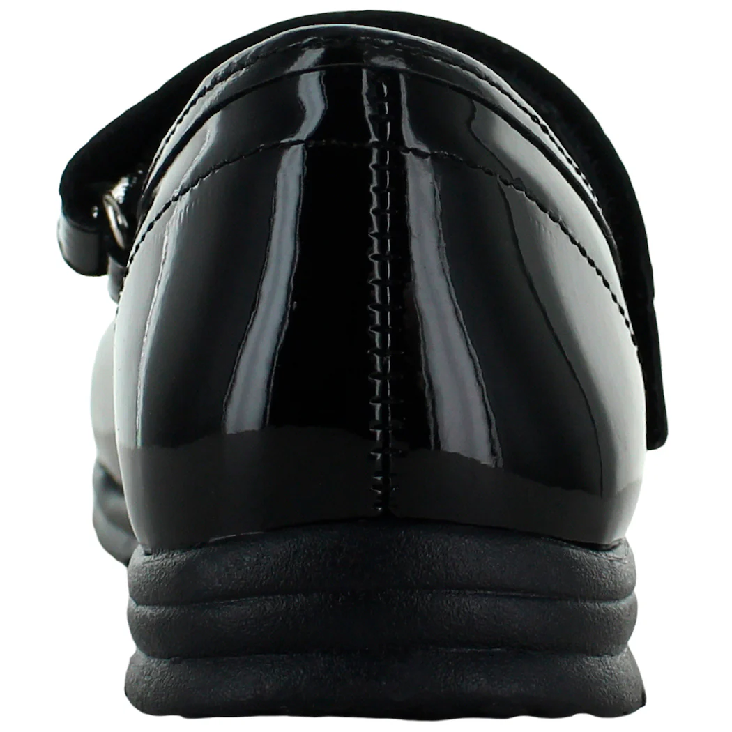 NICK & WICK ZAPATO ESCOLAR CHAROL NEGRO NIÑA 81952 - Imagen 5