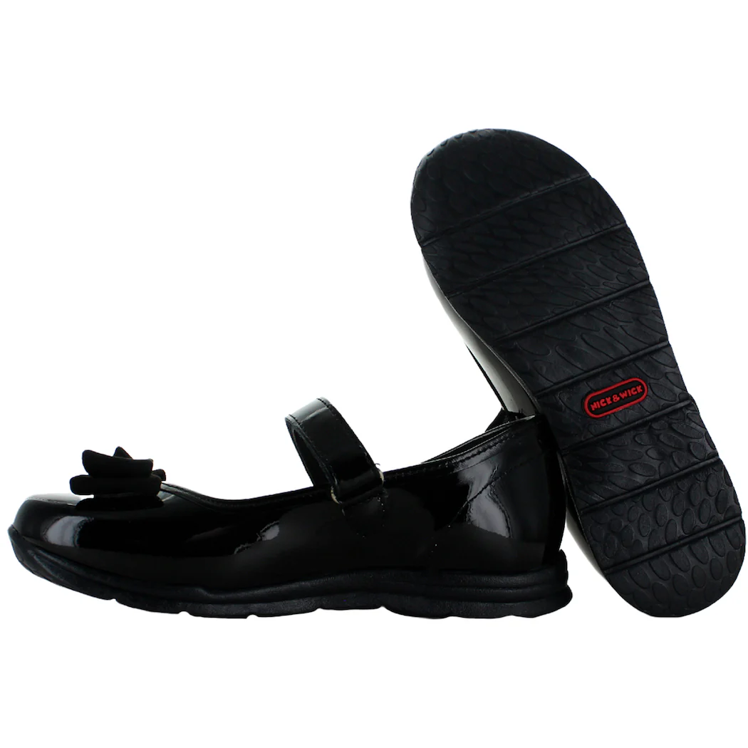 NICK & WICK ZAPATO ESCOLAR CHAROL NEGRO NIÑA 81952 - Imagen 6