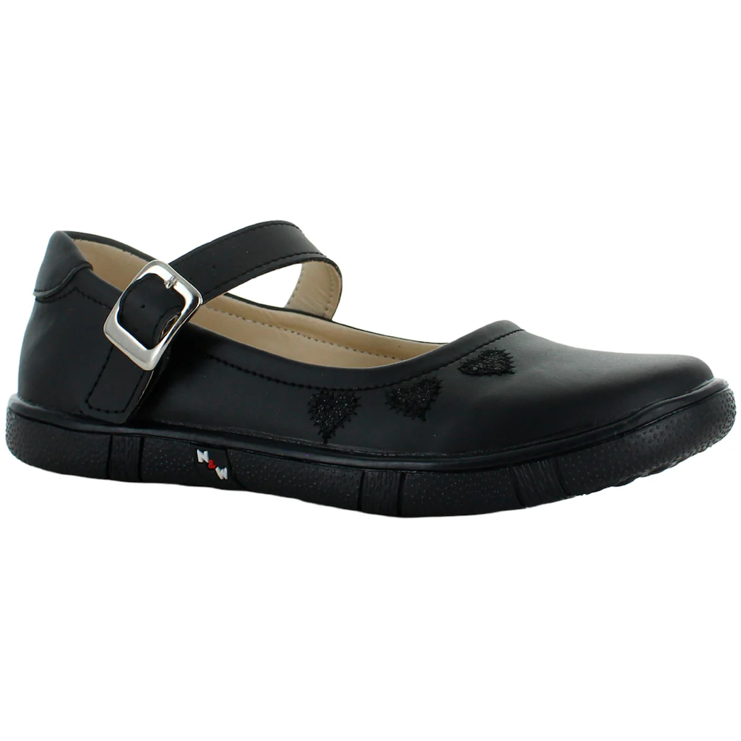 NICK & WICK ZAPATO DISEÑO ESCOLAR POLIPIEL NEGRO NIÑA 81953 - Imagen 3