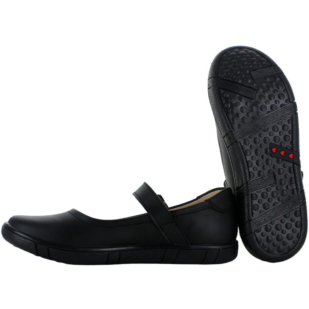 NICK & WICK ZAPATO DISEÑO ESCOLAR POLIPIEL NEGRO NIÑA 81953 - Imagen 6