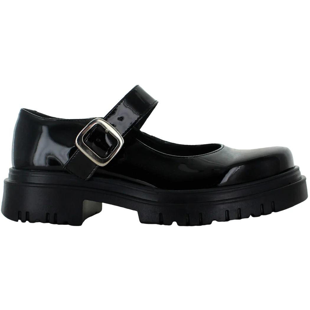 GREEN LOVE ZAPATO ESCOLAR CHAROL NOVA NEGRO JUVENIL 82039
