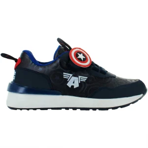 CAPITAN AMERICA TENIS ESCUDO AVENGERS TEXTIL AZUL NIÑO 82705
