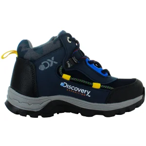 DISCOVERY CHANEL BOTA SENDERISMO POLIPIEL MARINO NIÑO 84014