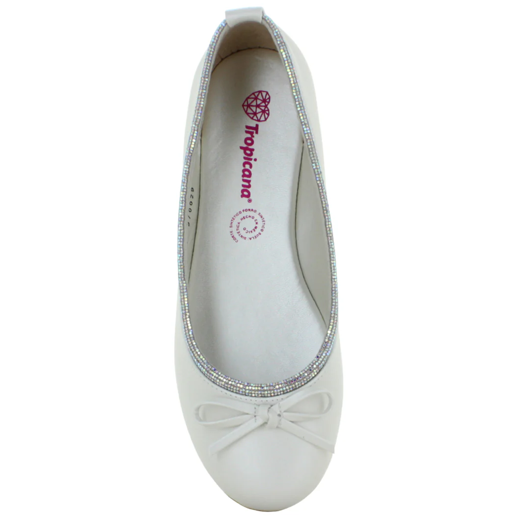 TROPICANA ZAPATO BALERINA CASUAL MOÑO ELEGANTE MUJER 89546 - Imagen 4