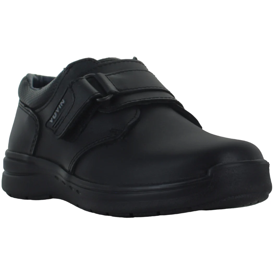 YUYIN ZAPATO ESCOLAR FORMAL CASUAL CONTACTEL PIEL NIÑO 89739 - Imagen 4
