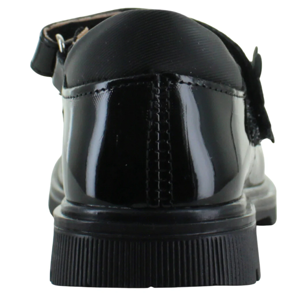 YUYIN ZAPATO BALERINA ESCOLAR MODA FORMAL CHAROL NIÑA 93544 - Imagen 5