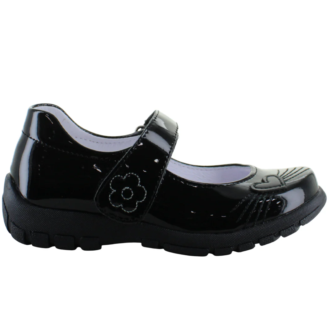 DOMINIQ ZAPATO BALERINA ESCOLAR FORMAL CHAROL NIÑA 93546