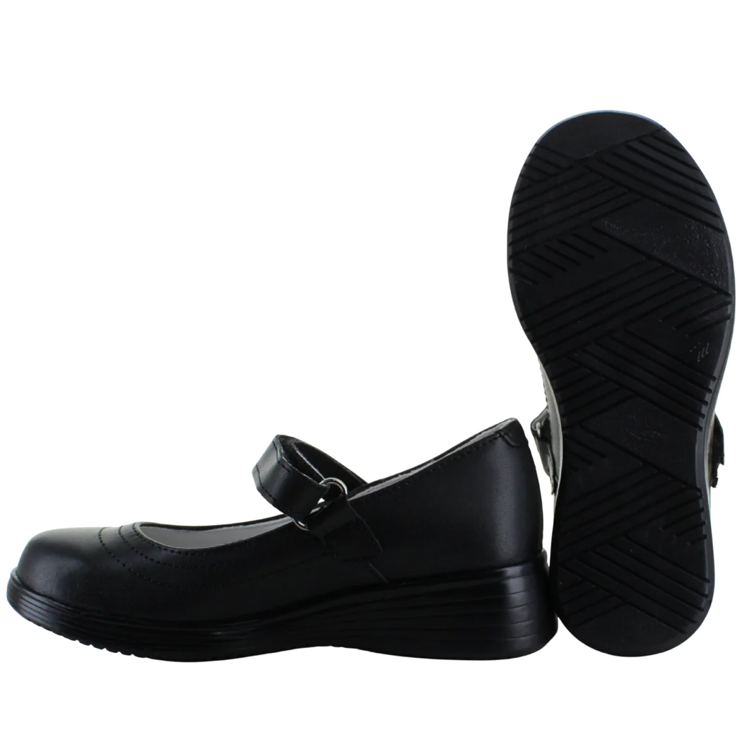 YUYIN ZAPATO BALERINA ESCOLAR MODA FORMAL PIEL NIÑA 93567 - Imagen 6