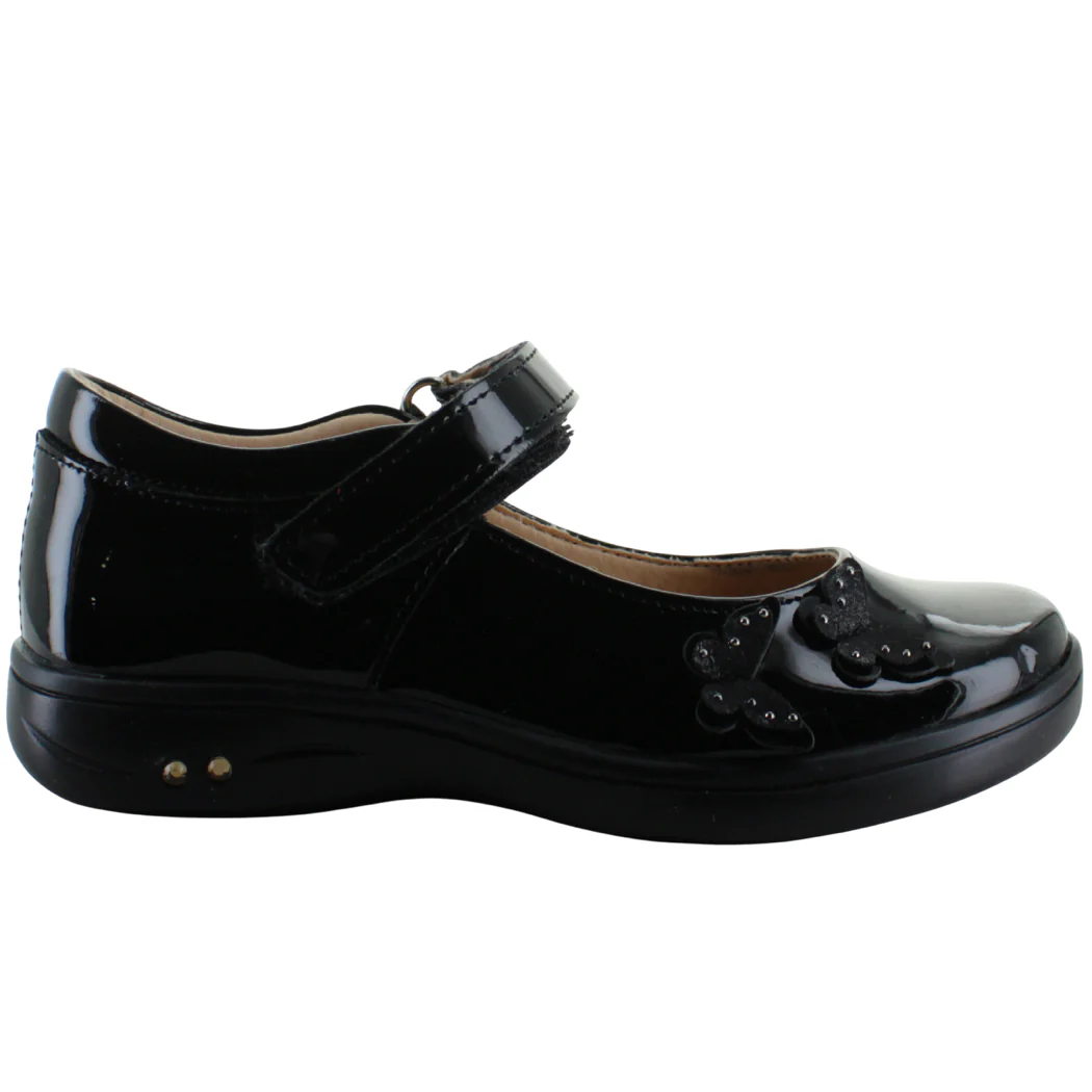 YUYIN ZAPATO BALERINA ESCOLAR MODA FORMAL CHAROL NIÑA 93568