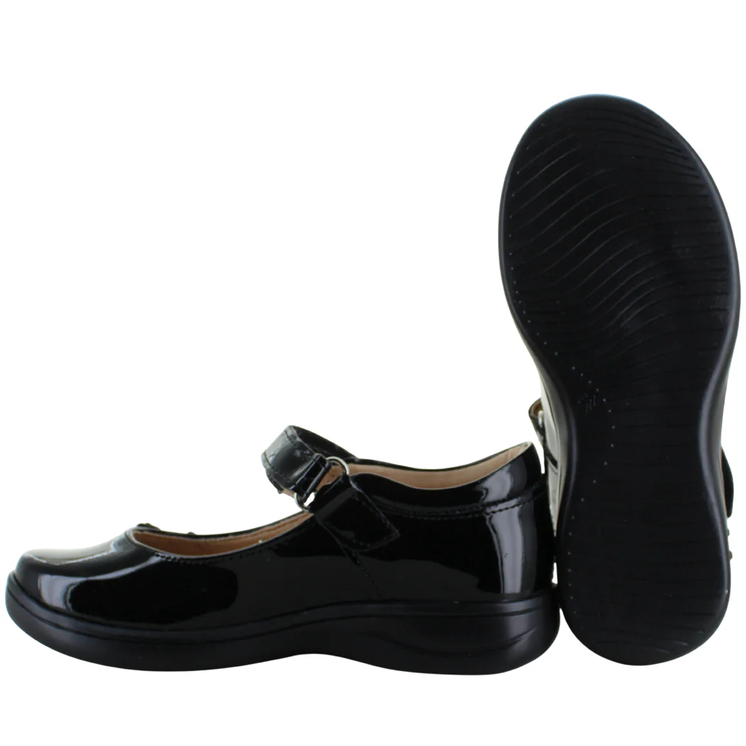 YUYIN ZAPATO BALERINA ESCOLAR MODA FORMAL CHAROL NIÑA 93568 - Imagen 7