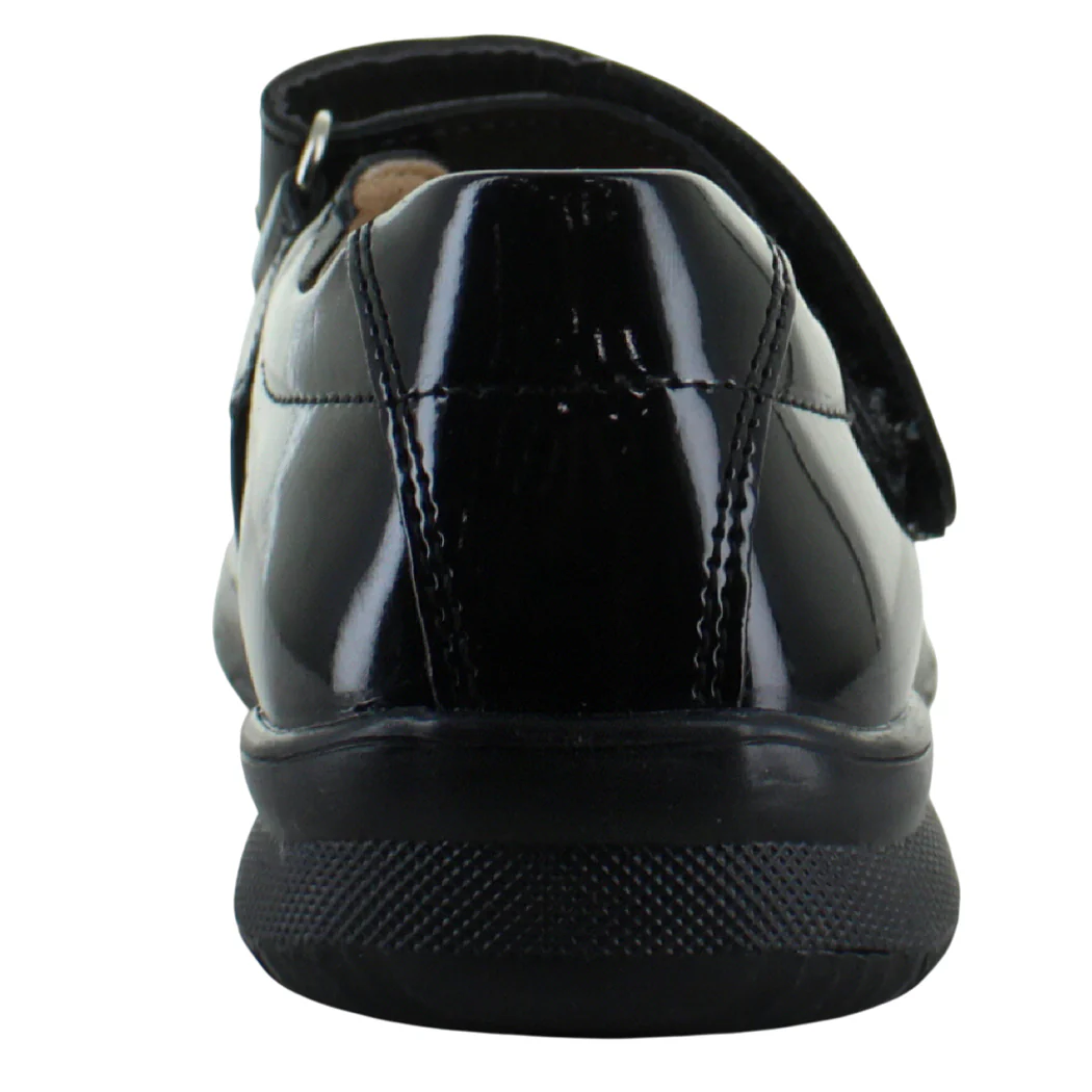 YONDEERS ZAPATO MODA ESCOLAR FORMAL CASUAL CHAROL NIÑA 93599 - Imagen 6