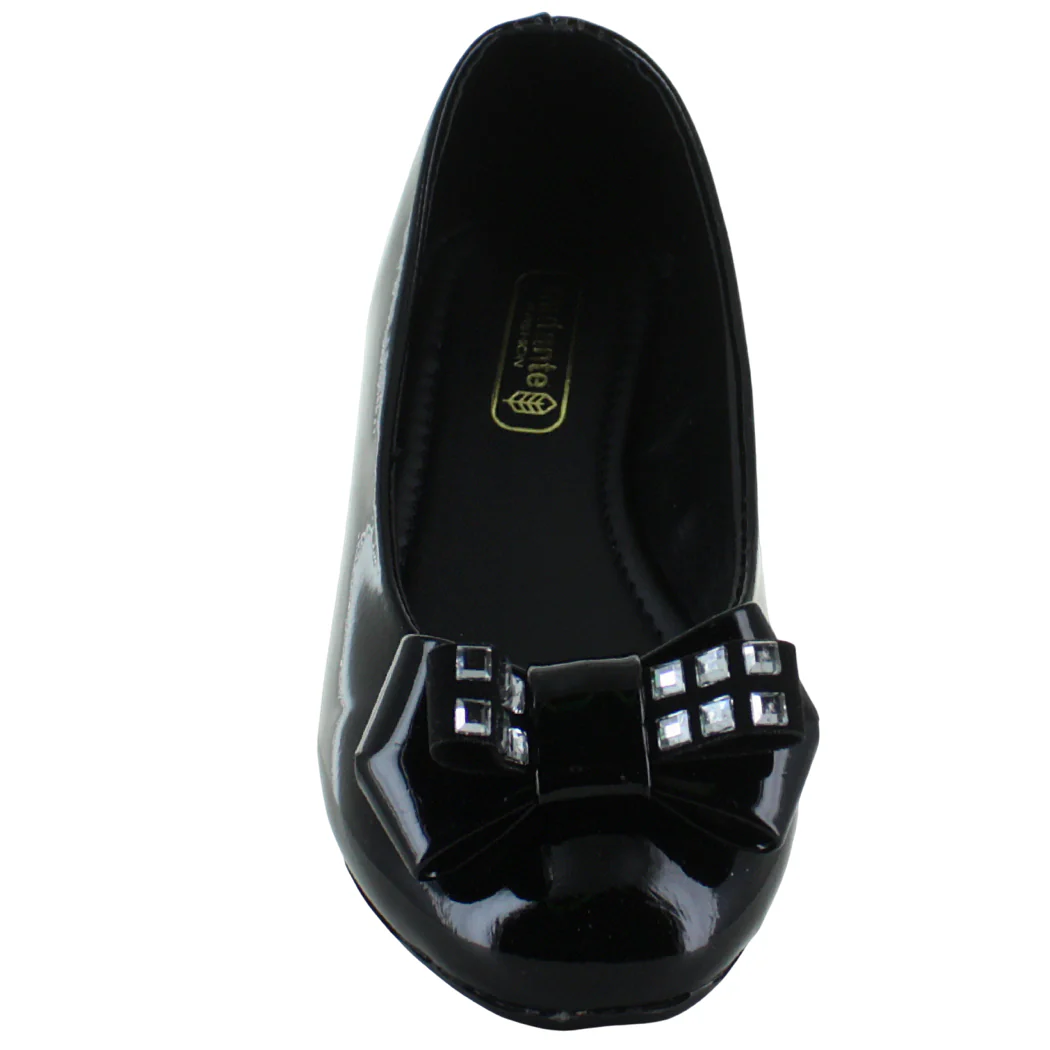 MUTANTE ZAPATO BALERINA MODA FIESTA MOÑO CHAROL NIÑA 94033 - Imagen 5