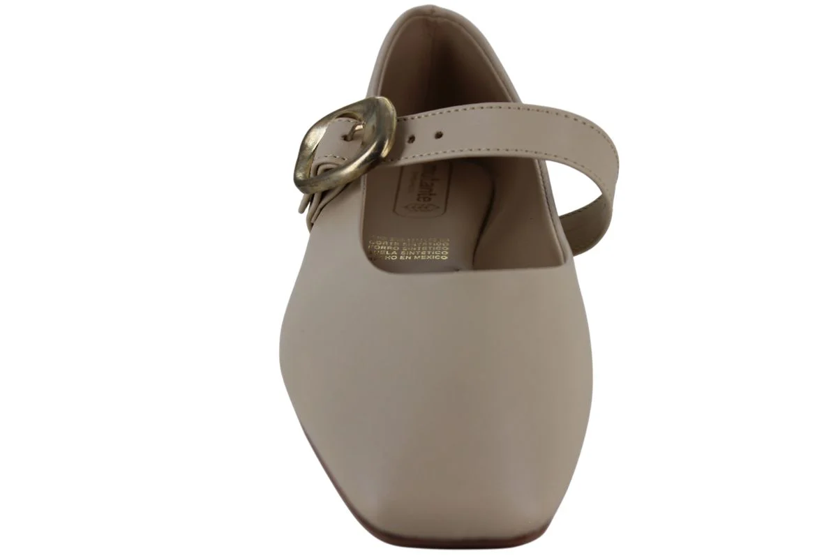 MUTANTE ZAPATO BALERINA FLAT MODA FIESTA HEBILLA MUJER 94656 - Imagen 4