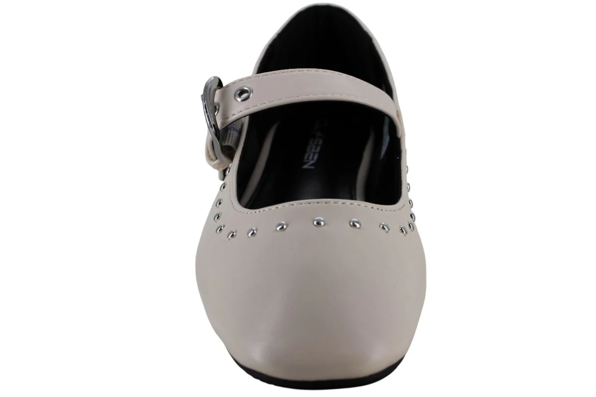CLASBEN ZAPATO BALERINA FLAT MODA FIESTA HEBILLA MUJER 95008 - Imagen 5