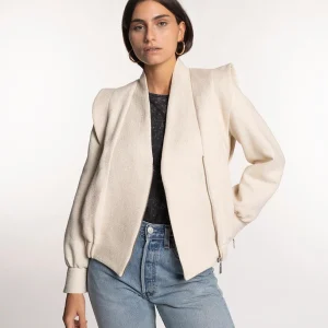 Bomber Scott blanco Lurex