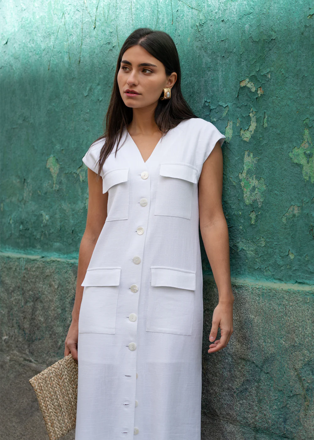 Vestido África Blanco - Imagen 5
