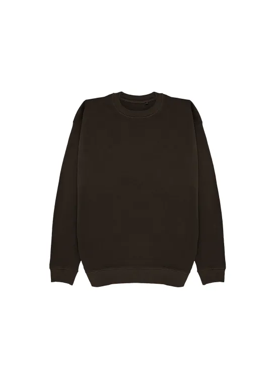 Crewneck Hudson I Oversized Organic Cotton Sweatshirt 350 GSM - Imagen 6
