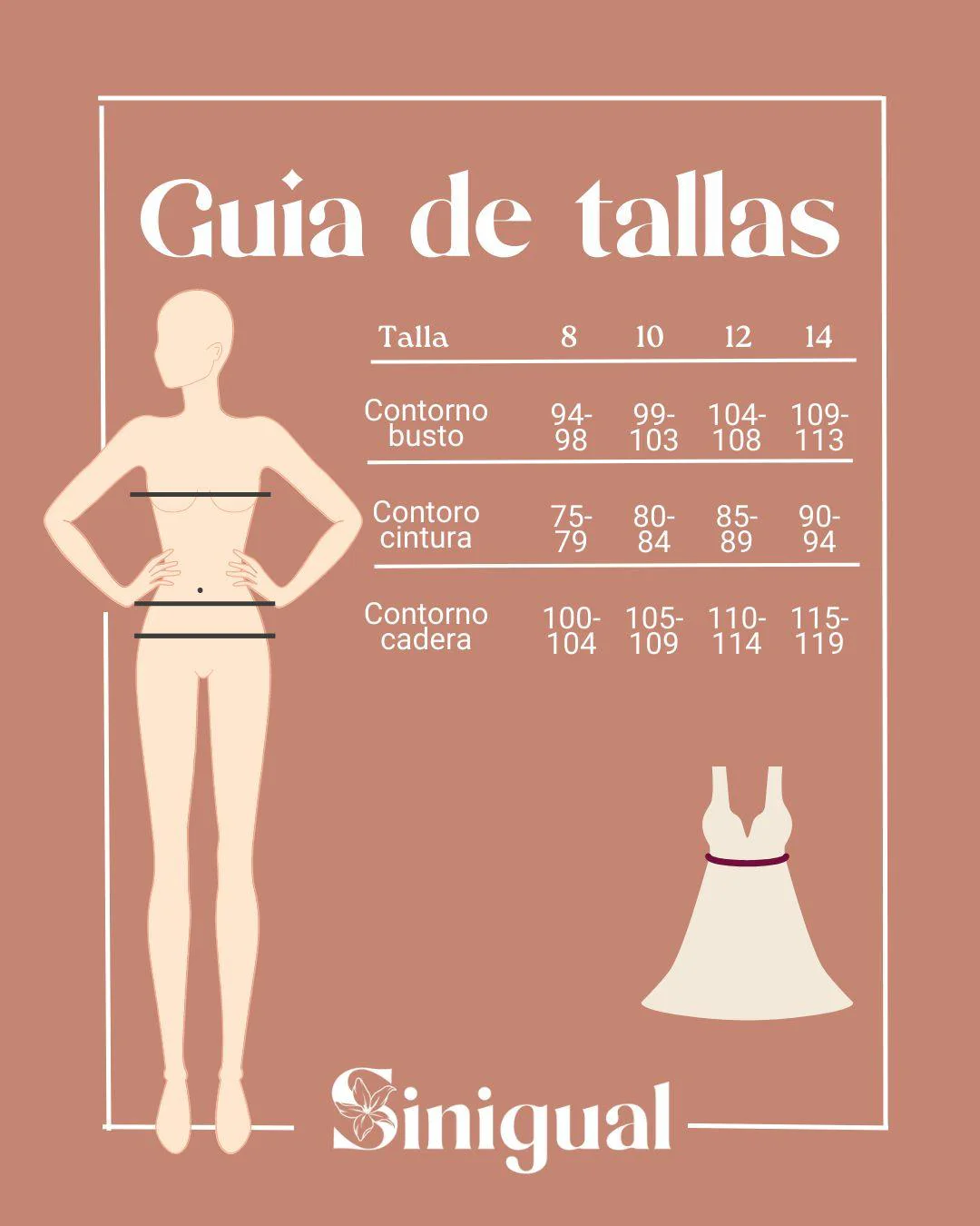 Vestido Largo Fondo Entero - Imagen 4