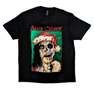 Alice Cooper - Camiseta "Xmas Card" Unisex