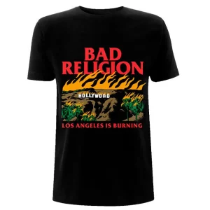 Bad Religion - Camiseta "Burning" Unisex