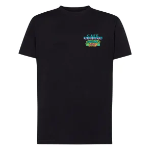Café Quijano - Camiseta "Miami 1990" Unisex Negra
