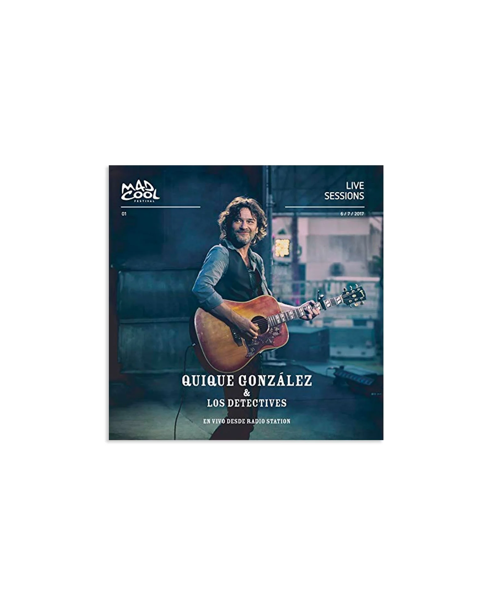 Quique González - DIGIPACK 2CD + DVD "En vivo desde Radio Station"
