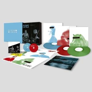 El Último de la Fila - Box 3 LP color + 2 cd + postal + póster + pegatina "Desbarajuste piramidal"