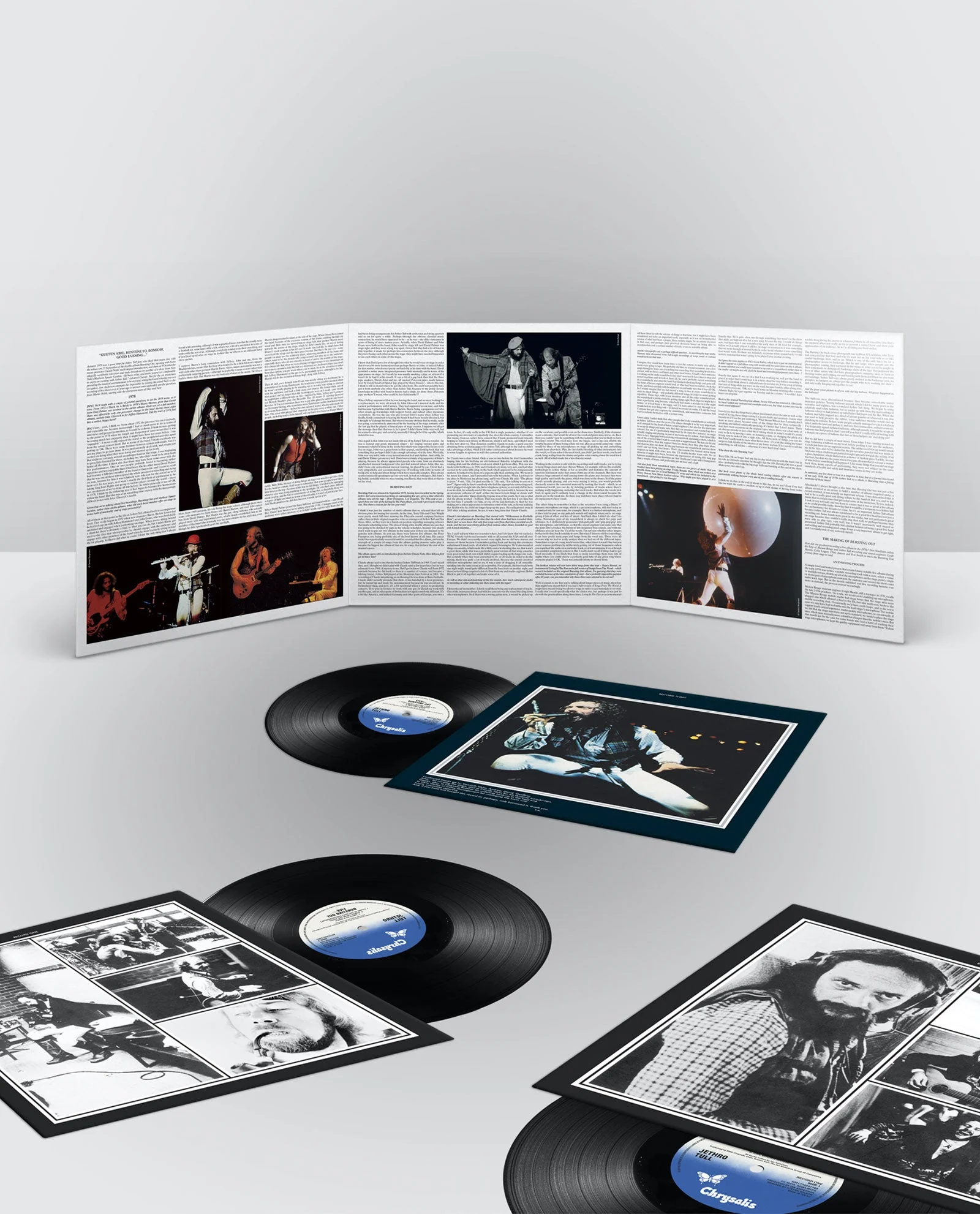Jethro Tull - 3LP Vinilo "Bursting Out" - Imagen 2