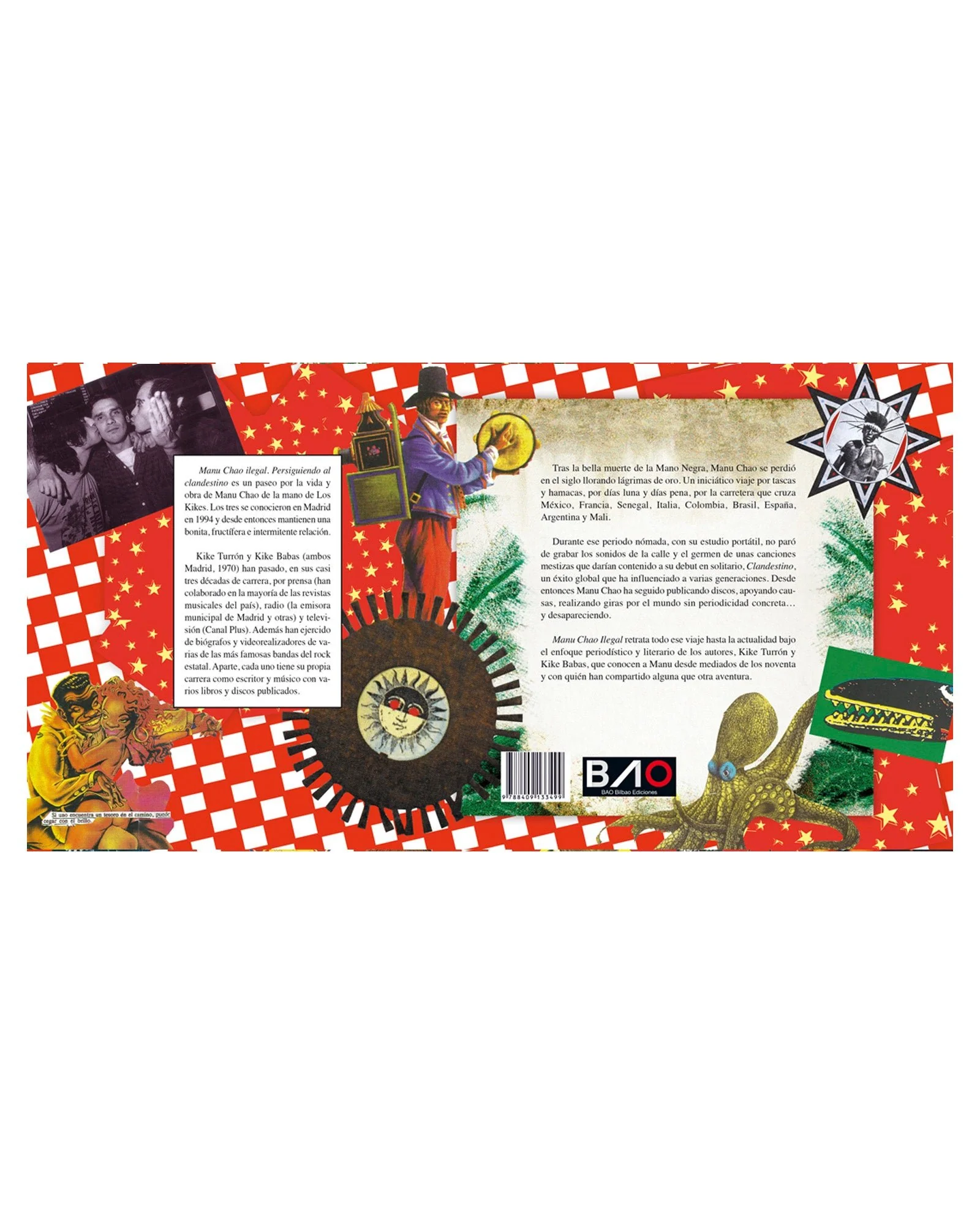 Kike Babas & Kike Turrón - Libro "Manu Chao ilegal. Persiguiendo al clandestino" - Imagen 3