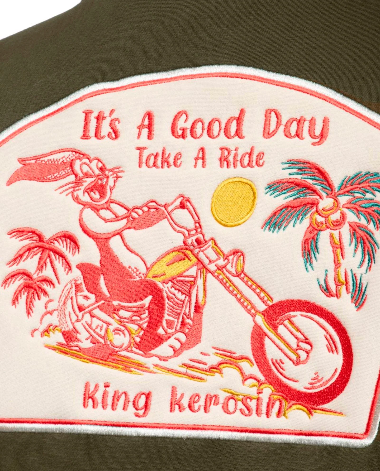 King Kerosin - Chaqueta Universitaria "Take a Ride" - Imagen 3