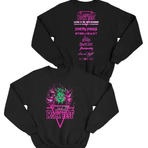 Lion Rock Fest - Sudadera Clásica Oficial Lion Rock Fest 2025 Negra