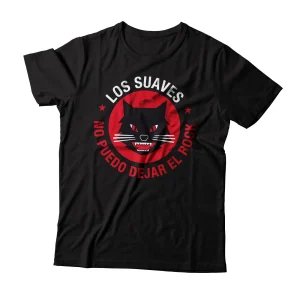Los Suaves - Camiseta "No Puedo Dejar El Rock"