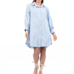 Vestido Camisero Rayas